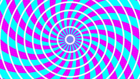 Kinetic Op Art Distortion Neon