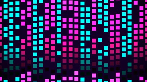 Kinetic Pop Digital Rain Neon