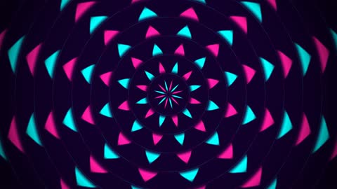 Kinetic Pop Expanding Rings Neon