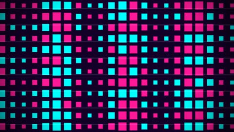 Kinetic Pop Glitch Grid Neon
