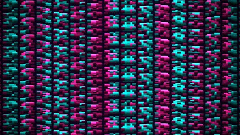 Kinetic Pop Matrix Rain 3D