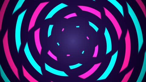 Kinetic Pop Spiral Galaxy Neon
