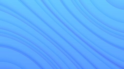 Layered Blue Membrane Flow Horizontal