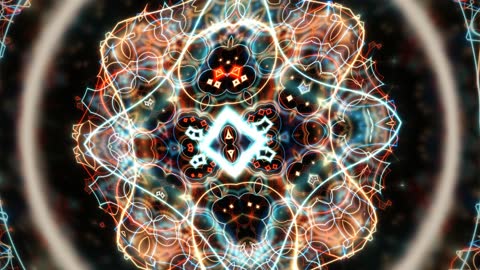 Liquid Neon Fractal Pulse Flow