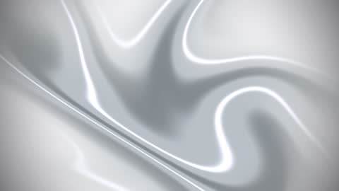 Liquid Silver Mercury Flow on