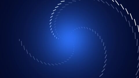 Looping Hyperspace Starfield Tunnel Background