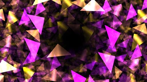Low Poly Dark Cyber Geometric