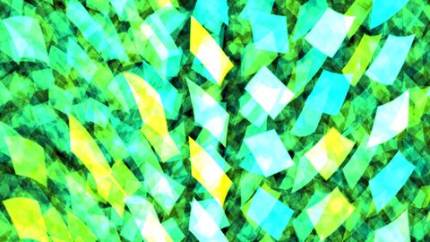 Low Poly Dark Cyber Waves