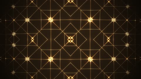 Luxurious Golden Royal Weave Fractal