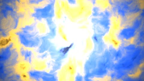 Luxury Gold Blue Flow Motion