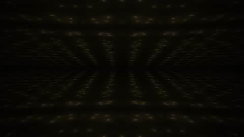 Luxury Golden Horizon Perspective Fractal