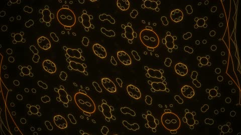 Luxury Golden Liquid Fire Fractal