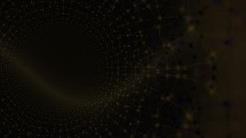 Luxury Quantum Network Rings Background