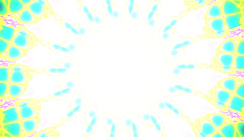 Luxury Rainbow Mandala Frame Background
