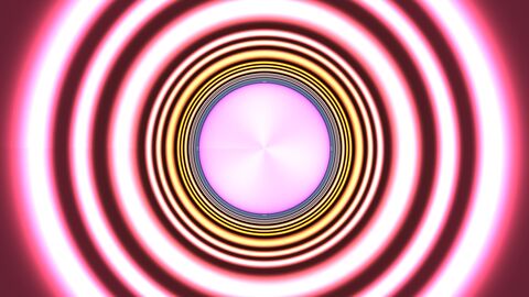 Magnetic Attractor Fractal Pattern Horizontal
