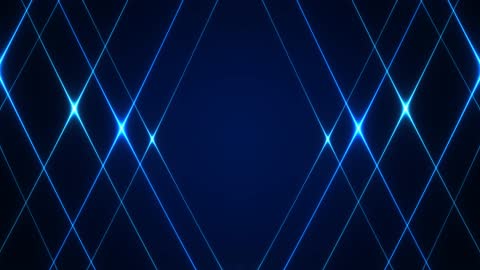 Majestic Blue Energy Waves Background