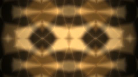 Majestic Golden Crystal Cave Fractal