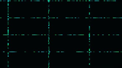 Matrix Binary Wall Scan Futuristic
