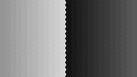 Metallic Hexagon Particle Wave with