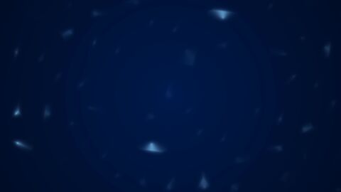 Minimalist Abstract Ice Crystal Formation