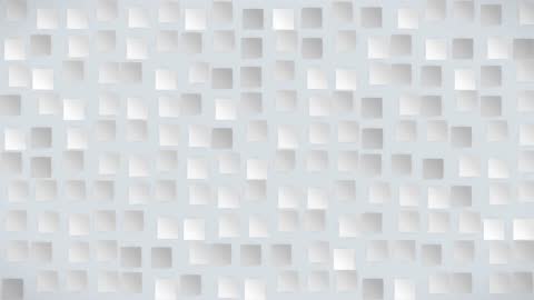 Minimalist White Cube Block Abstract