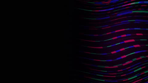 Modern Abstract Angular Ribbon Stream