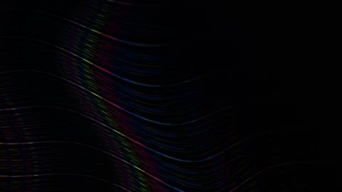 Modern Abstract Asymmetric Kinetic Fiber