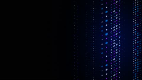 Modern Abstract Circular Data Nodes