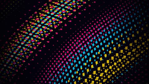 Modern Abstract Diagonal Wavefront Pulse