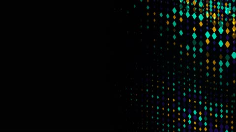 Modern Abstract Diamond Data Stream