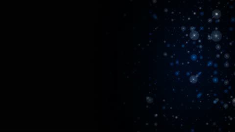 Modern Abstract Digital Constellation Horizontal