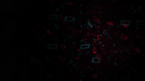 Modern Abstract Digital Glitch Shatter