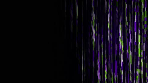 Modern Abstract Digital Pixel Sort