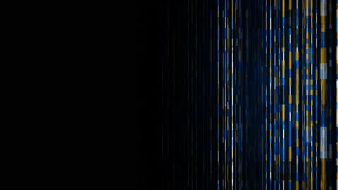 Modern Abstract Digital Scan Bar