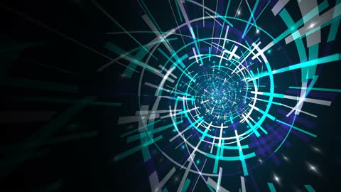 Modern Abstract Digital Vector Grid