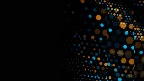 Modern Abstract Hex Data Stream