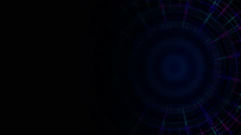 Modern Abstract Hyper Perspective Grid