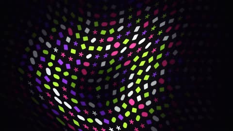 Modern Abstract Kinetic Liquid Flow