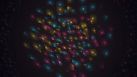 Modern Abstract Layered Bokeh Pop