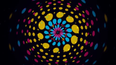 Modern Abstract Organic Pulse Bloom