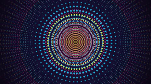 Modern Abstract Pulse Sphere Wave