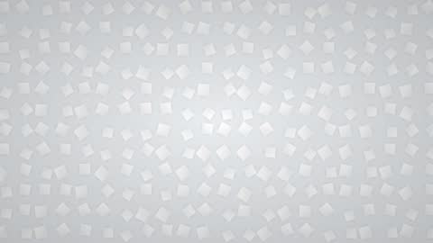 Modern Abstract Rotated White Cubes