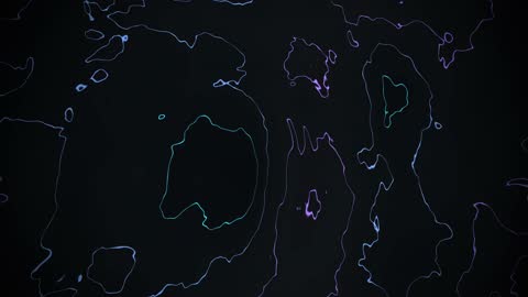 Modern Abstract Topographic Line Flow