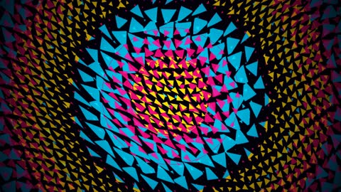 Modern Abstract Wavefront Pulse Horizontal
