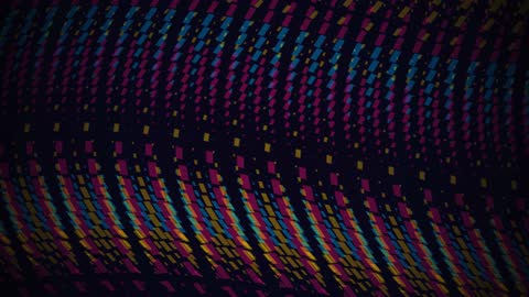 Modern Abstract Wavefront Vertical Pulse