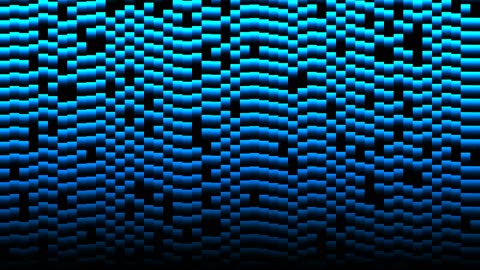 Modern Cybernetic Glitch Falling Code