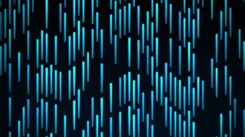Modern Neon Matrix Data Rain