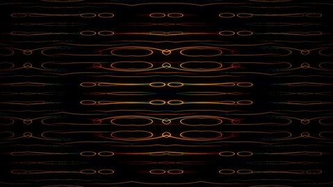 Molten Copper Pulse Fractal Background