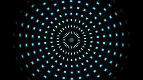 Moving Hyperbolic Grid Pattern Horizontal