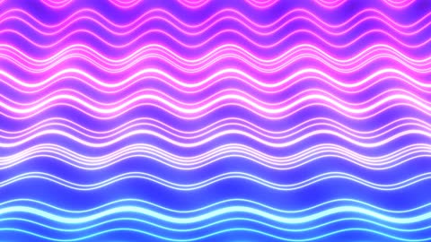 Neon Fractal Lines Cosmic Background